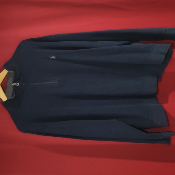 Polo Ralph Lauren Men's 2XB Big 1/4 Zip Performance Black Pullover - Picture 1 of 6